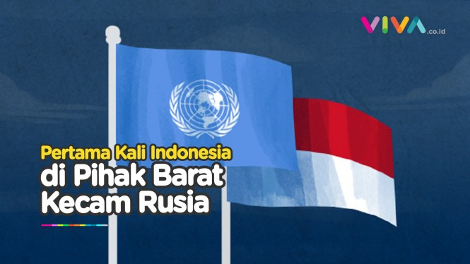 PERTAMA KALI! Indonesia Ikut Negara Barat Kecam Rusia