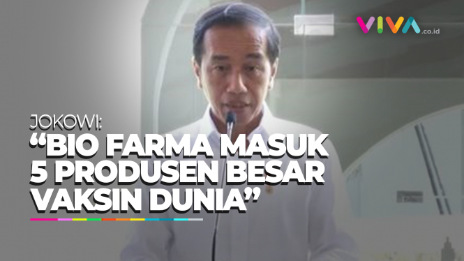 Jokowi Luncurkan Vaksin Covid Karya Anak Bangsa