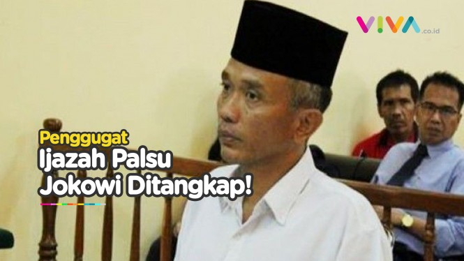Polisi Ringkus Penggugat Ijazah Palsu Presiden Jokowi