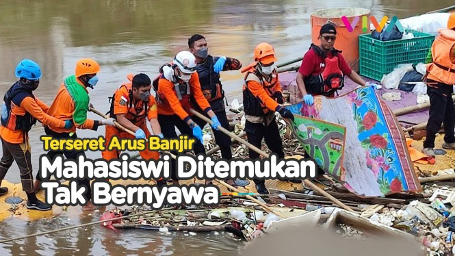 Mahasiswi IPB Terseret Arus Banjir, Ditemukan Tak Bernyawa