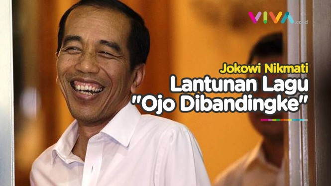 Kunjungan ke Malioboro, Jokowi Nyanyi Lagu "Ojo Dibandingke"