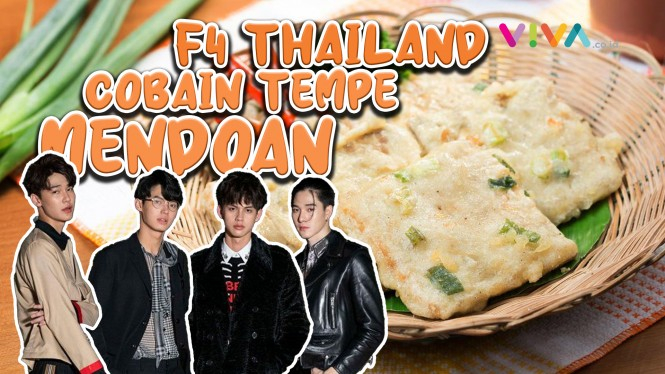 Reaksi F4 Thailand Cicipi Makanan Khas Indonesia