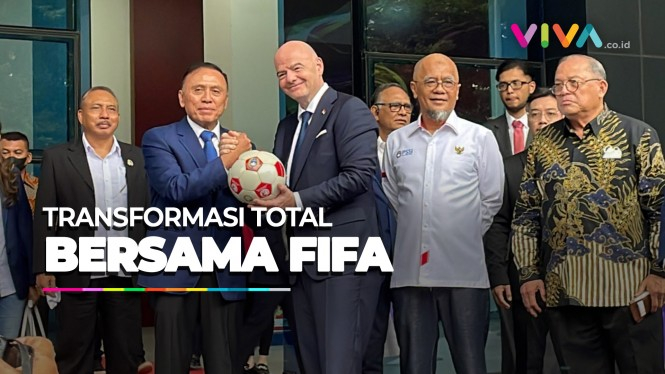 Usai Disambangi Presiden FIFA, PSSI Siap TransformasI Total