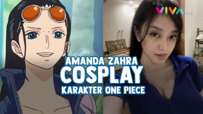 Amanda Zahra Wanita Sexy Mirip Nico Robin One Piece