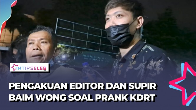 Sambangi Polres, Editor Baim Wong Tak Tahu Soal Prank KDRT