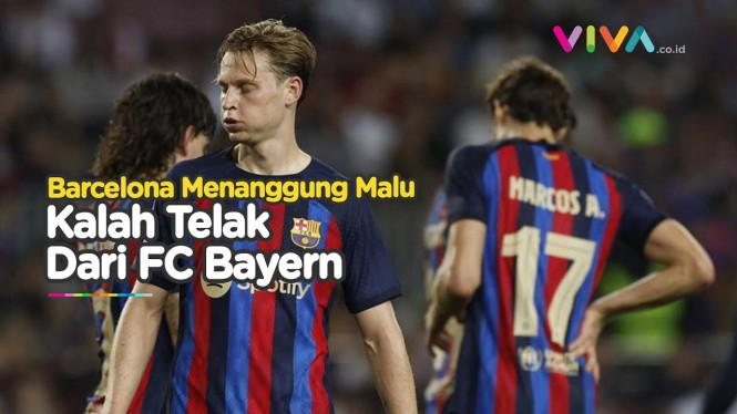 Dibantai Bayern, Barcelona Degradasi ke 'Liga Malam Jumat'