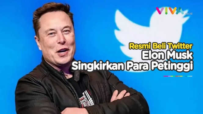Elon Musk Resmi Kuasai Twitter, Eksekutif Perusahaan Dipecat