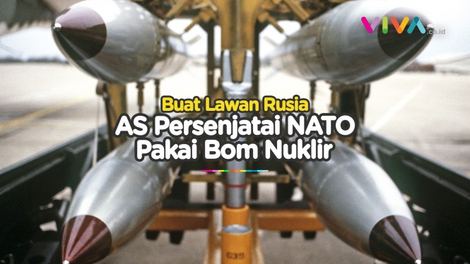 RUSIA TERANCAM! AS Sebar Senjata Nuklir ke Negara NATO
