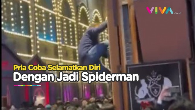 Aksi Spiderman Dalam Tragedi Kematian Itaewon Jadi Sorotan