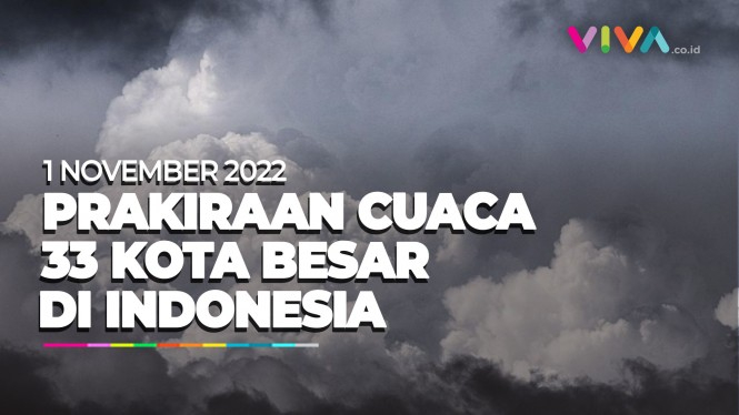 Prakiraan Cuaca 1 November 2022 Jakarta, Buruan Cek
