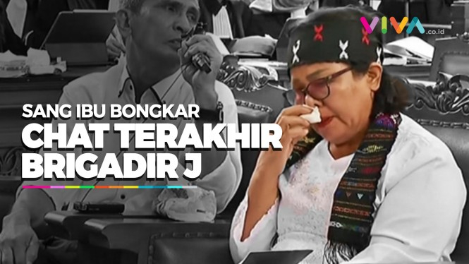 Percakapan Terakhir Brigadir J & Ibunya Sebelum ke Magelang