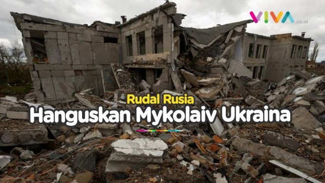 Rudal Rusia 'Lumat' Mykolaiv: Banyak yang Tewas!