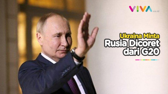 Tangan Putin Berlumur Darah, Ukraina Ngotot Rusia Keluar G20
