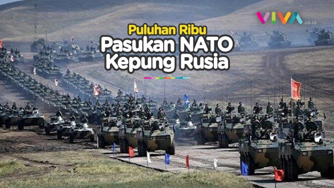 30 Ribu Pasukan NATO Kelilingi Rusia dari Baltik dan Balkan