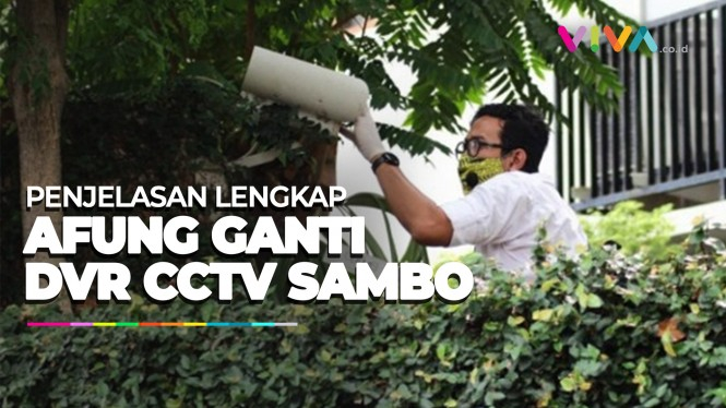 Kronologi Afung Diminta Ganti DVR CCTV Sekitar Rumah Sambo