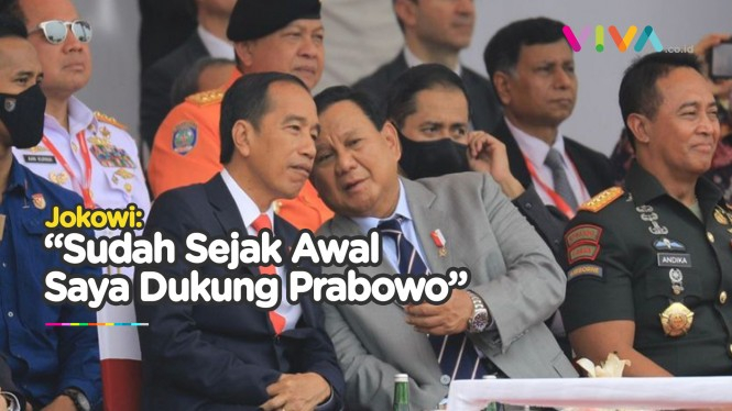 Momen 'Mesra' Jokowi-Prabowo, Berujung Pengakuan Dukungan