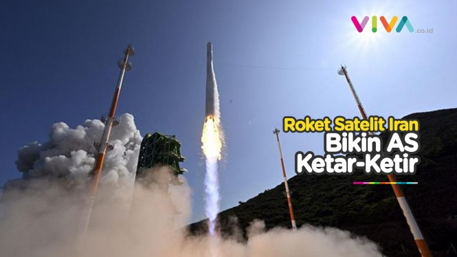 AS Gusar, Iran Sukses Luncurkan Roket Pembawa Satelit