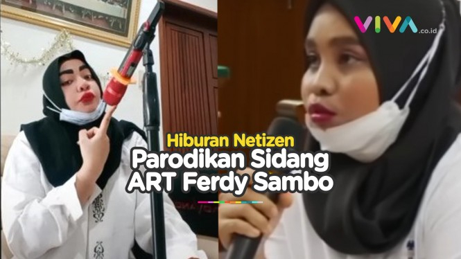 Bibir Gak Santai Parodikan ART Ferdy Sambo, Bikin Mules