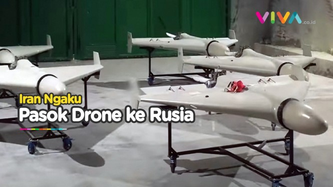 Sekian Lama Berbohong, Iran Akui Pasok Drone ke Rusia
