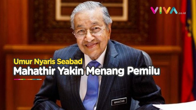 Usia Hampir Satu Abad, Mahathir Nekat Nyalon Pemilu Malaysia