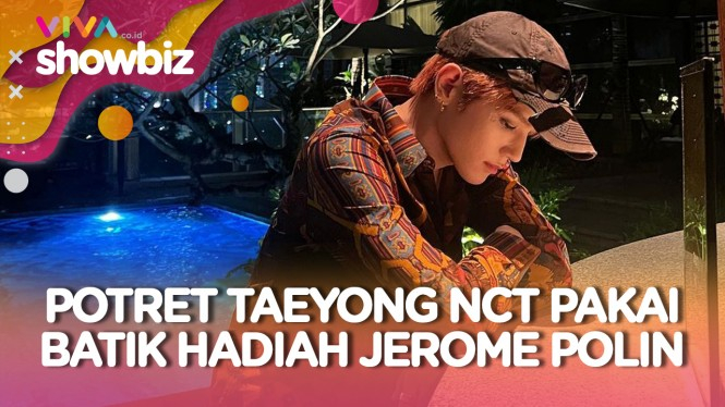 Taeyong NCT Unggah Foto Pakai Batik Kado dari Jerome Polin