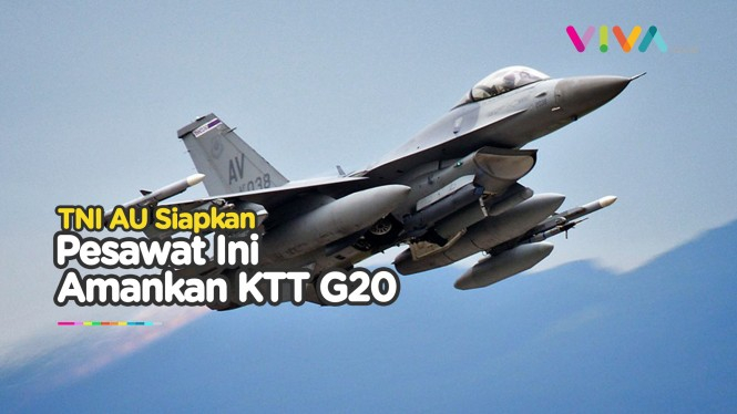 Sederet Armada Pesawat Tempur Ini Amankan KTT G20 di Bali