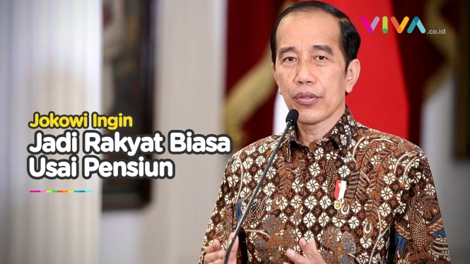 Jokowi Bakal Lakukan Ini saat Jadi Rakyat Biasa