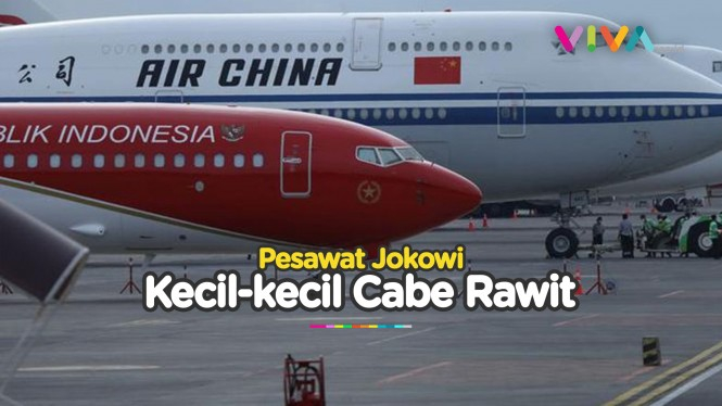 Pesawat Jokowi di KTT G20, Paling 'Mungil' di Samping China