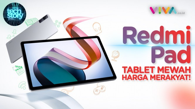 Tablet Perdana Redmi Hadir di Indonesia, Segini Harganya!
