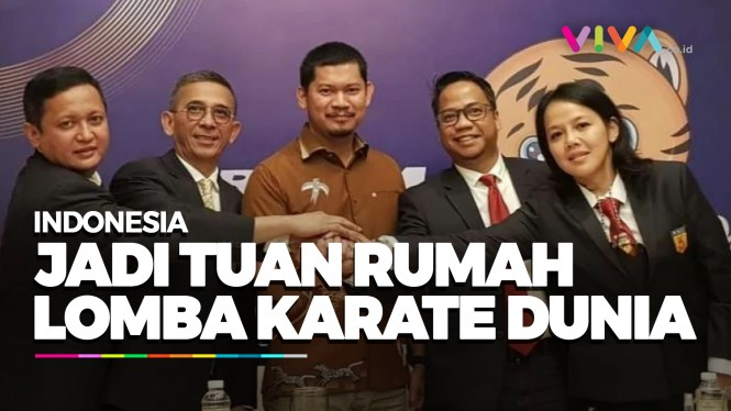 65 Negara Ikuti Gelar Kejuaraan Karate Dunia di Indonesia