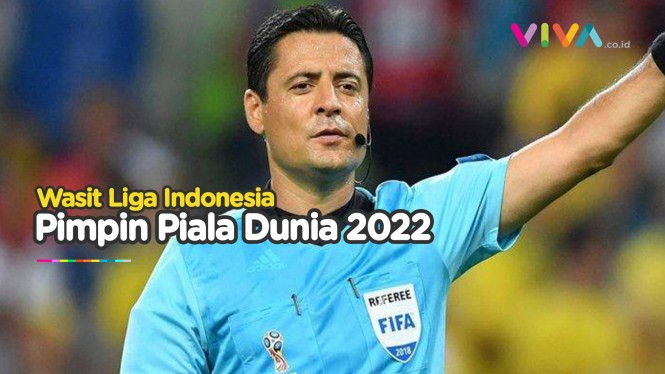 WOW! Mantan Wasit Liga 1 Indonesia Pimpin Piala Dunia 2022