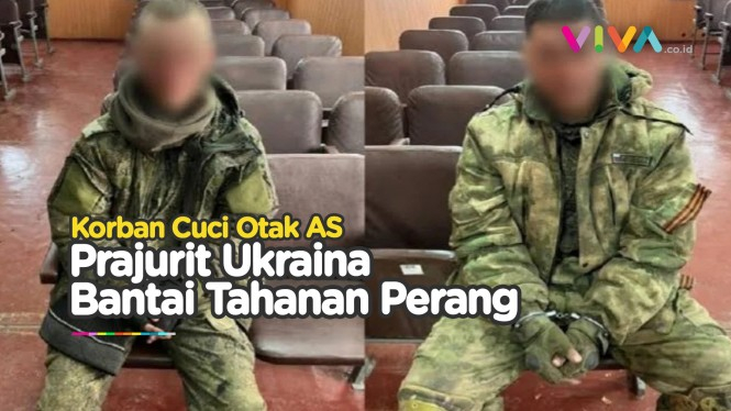 Militer AS Cuci Otak Prajurit Ukraina Bantai Tahanan Rusia