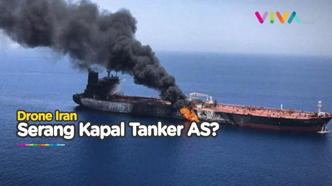 Kapal Tanker AS Diserang Drone, Iran Dituduh Biang Keroknya