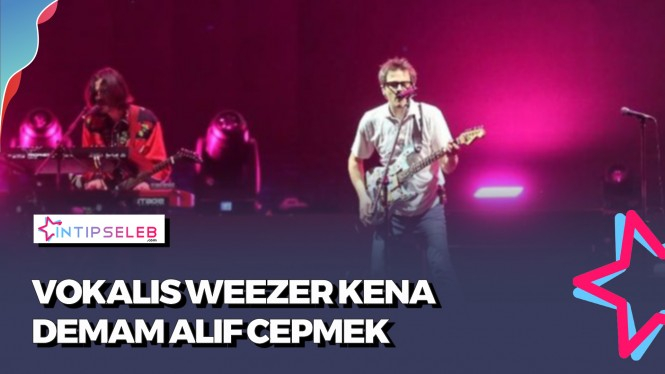 NGAKAK! Vokalis Weezer Terjangkit Virus Alif Cepmek