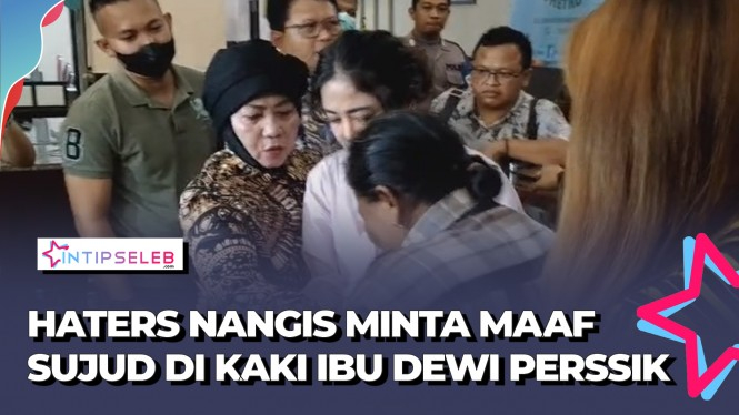 Sambil Nangis, Haters Sujud Minta Maaf ke Ibu Dewi Perssik