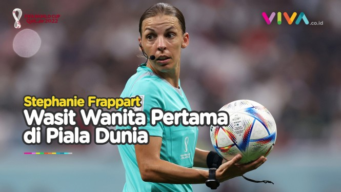 Stephanie Frappart Jadi Wasit Wanita Pertama di Piala Dunia