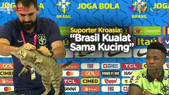 Brasil Ditendang Kroasia, Kena Karma Lempar Kucing?