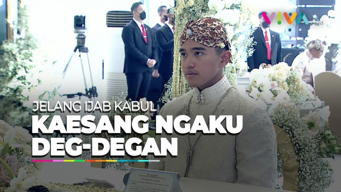 Kaesang Nyeletuk: "Orang Lagi Deg-degan" Jelang Ijab Kabul