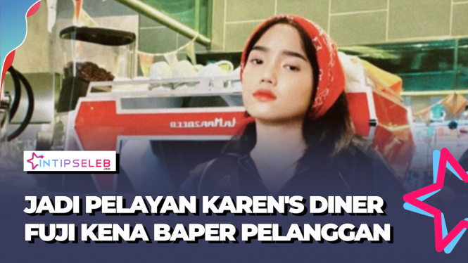 Fuji Jadi Pelayan Karen's Diner, Bikin Pelanggan Baper