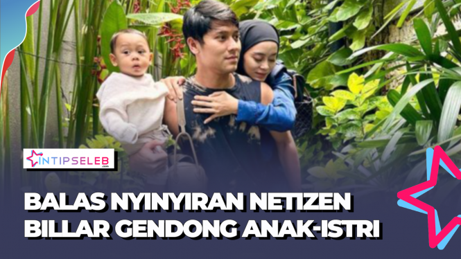 Pamer Foto Gendong Anak dan Istri, Billar Sindir Netizen?
