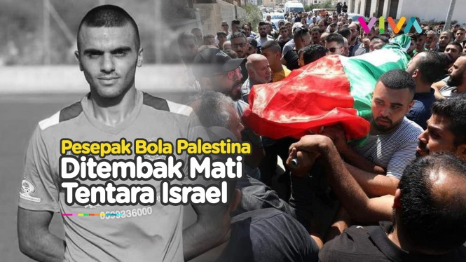 Pesepak Bola Palestina Ditembak Mati Tentara Israel