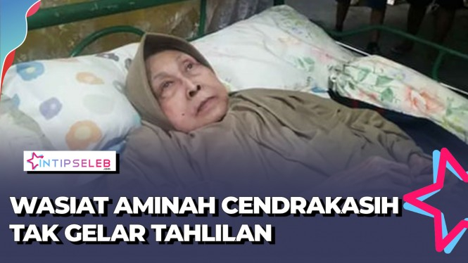 Aminah Cendrakasih Sudah Berbaring Selama 10 Tahun