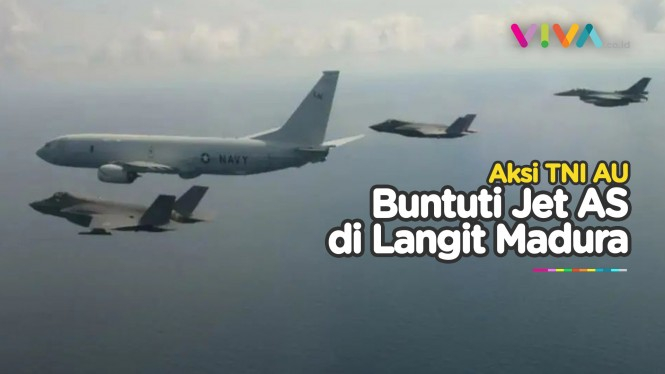 Jet Siluman AS Tembus Langit Jawa, TNI AU Langsung Gerak!