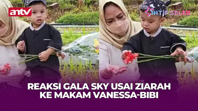 Bikin Potek, Reaksi Gala Sky Usai Ziarah ke Makam Sang Ibu
