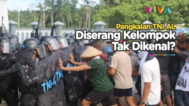 'Ledakan' di Pangkalan TNI AL, Para Prajurit Pasang Badan