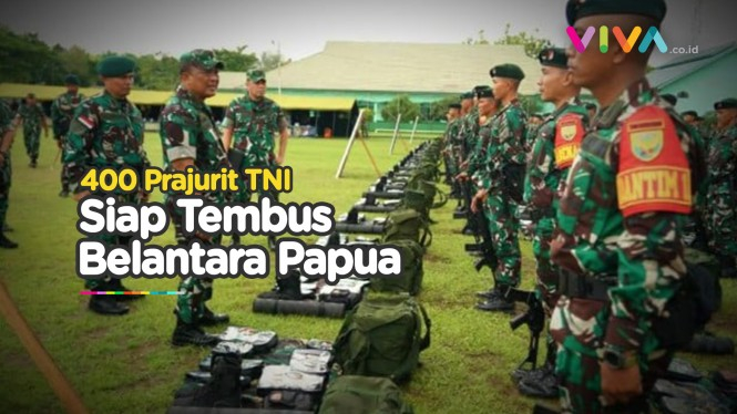 Ratusan Prajurit Petir TNI Susul Garuda Hitam ke Kampung OPM