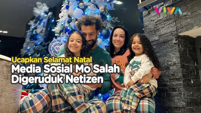 Ucapkan Selamat Natal, Mohamed Salah Diceramahi Netizen