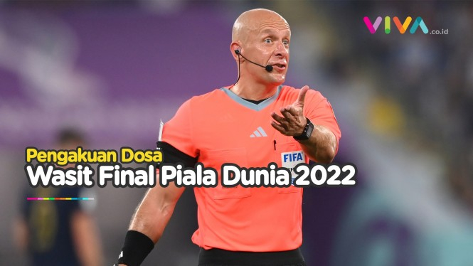 Wasit Final Piala Dunia 2022 Akui Rugikan Mbappe Cs