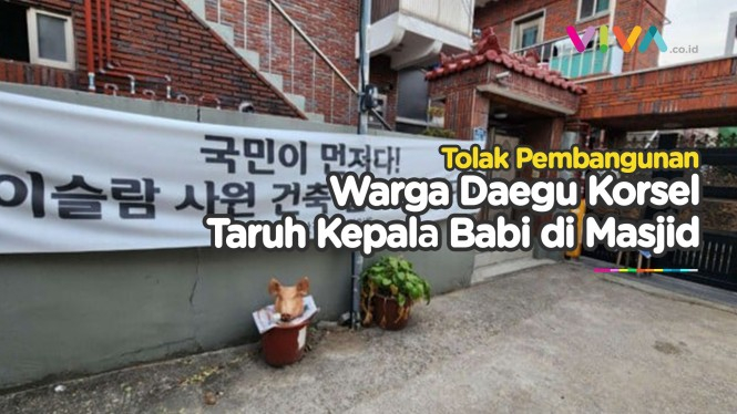 Teror Kepala Babi Hantui Pembangunan Masjid Korea