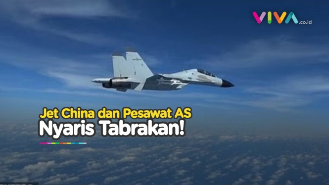 Jet Tempur China 'Pepet' Pesawat AS di Laut China Selatan